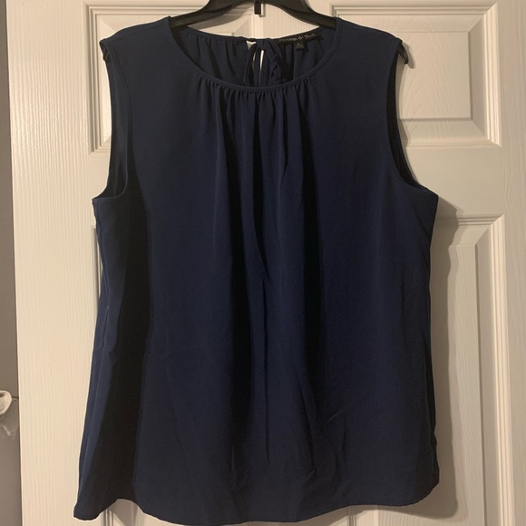 Preston & York Tops - 🔵Preston & York XL navy blouse, NWOT!